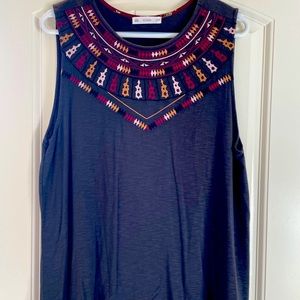 ACOS&A Boho Embroidered Tank Top